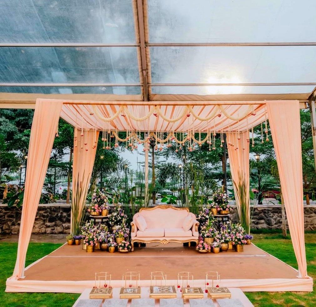 Minimal Wedding decor project in Coimbatore
